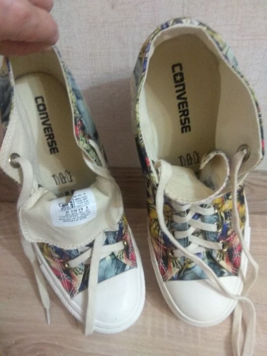 Converse All Star Chuck Taylor trampki koturny