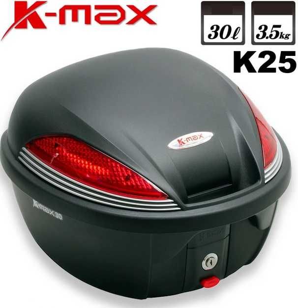 NOWY KUFER Motocykl Skuter Motor K-MAX 30L PŁYTA Montażowa