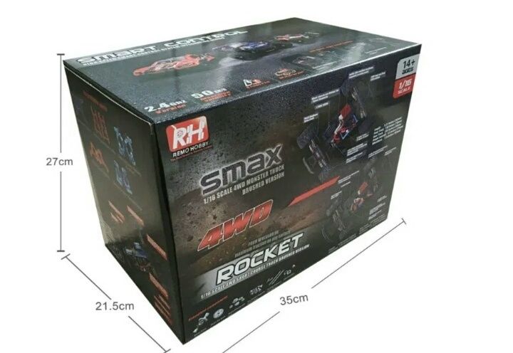 Remo Hobby Rocket 1621 машинка радіокерована