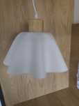 Lampa nowa, wisząca, biała