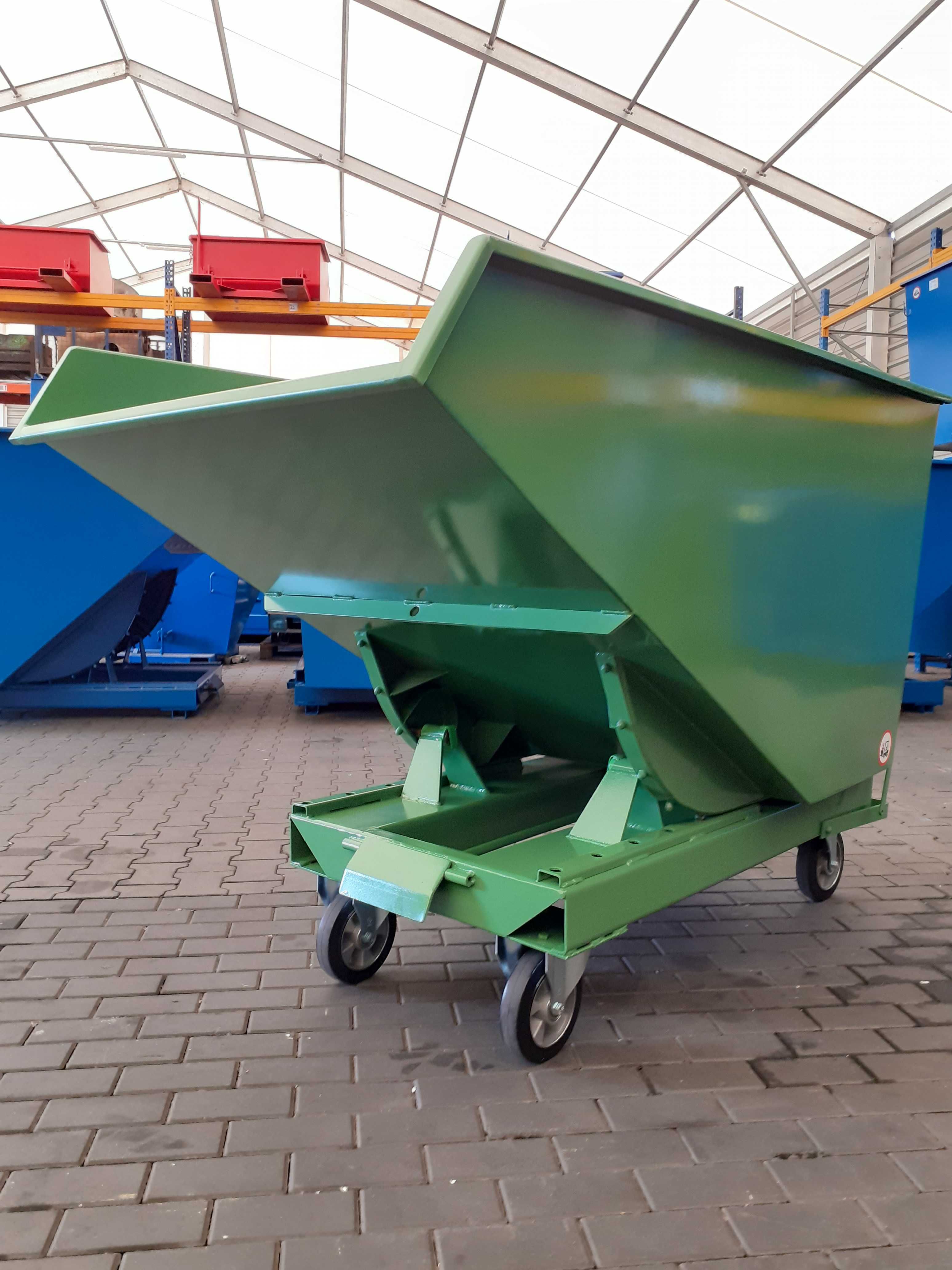 Koleba TK 1100 od ręki 1,1 m3 na odpady złom = Cena producenta brutto