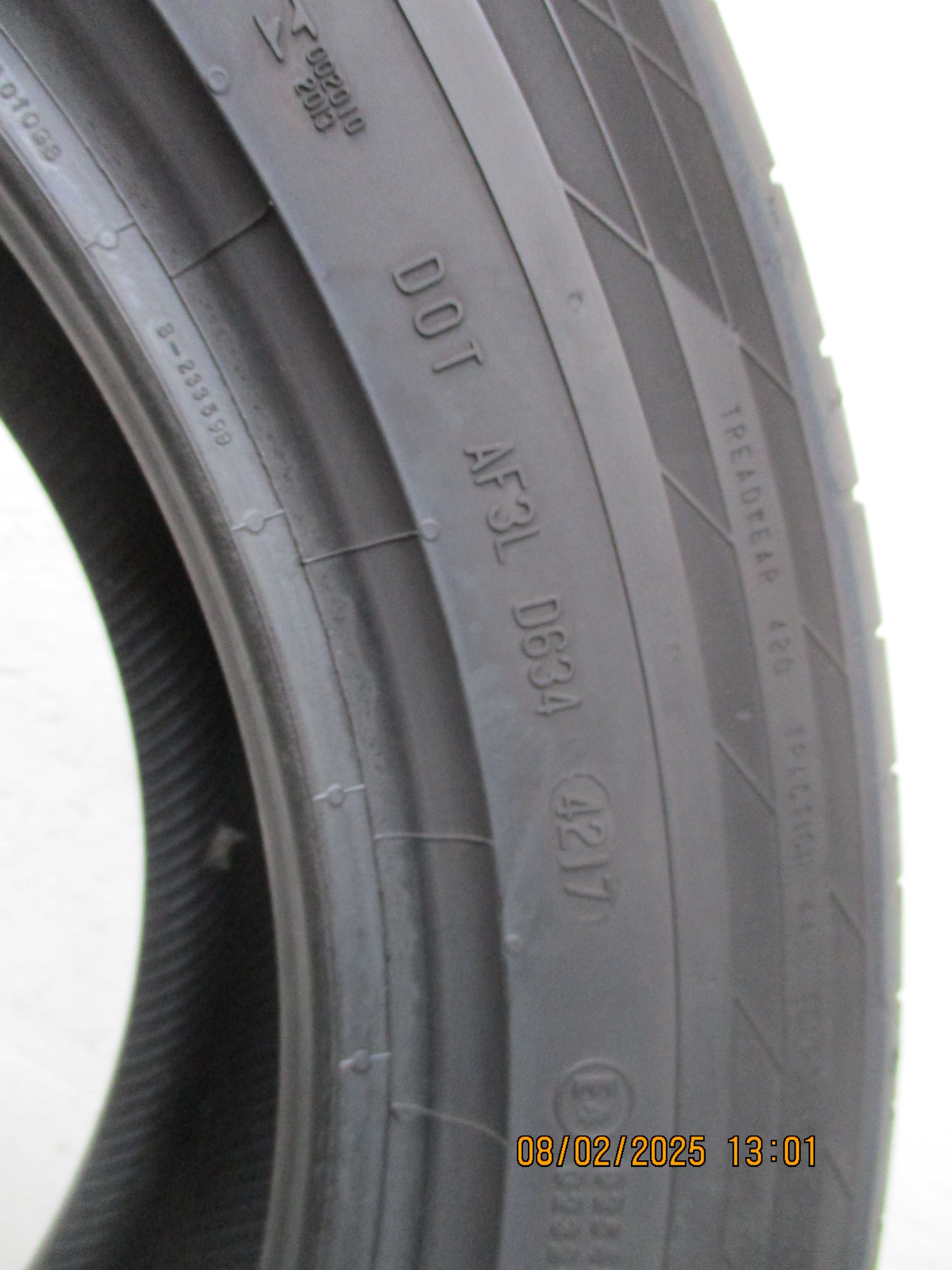 4x 235/55R18 Continental ContiSportContact 5 2x 5,3mm i 2x5,5mm