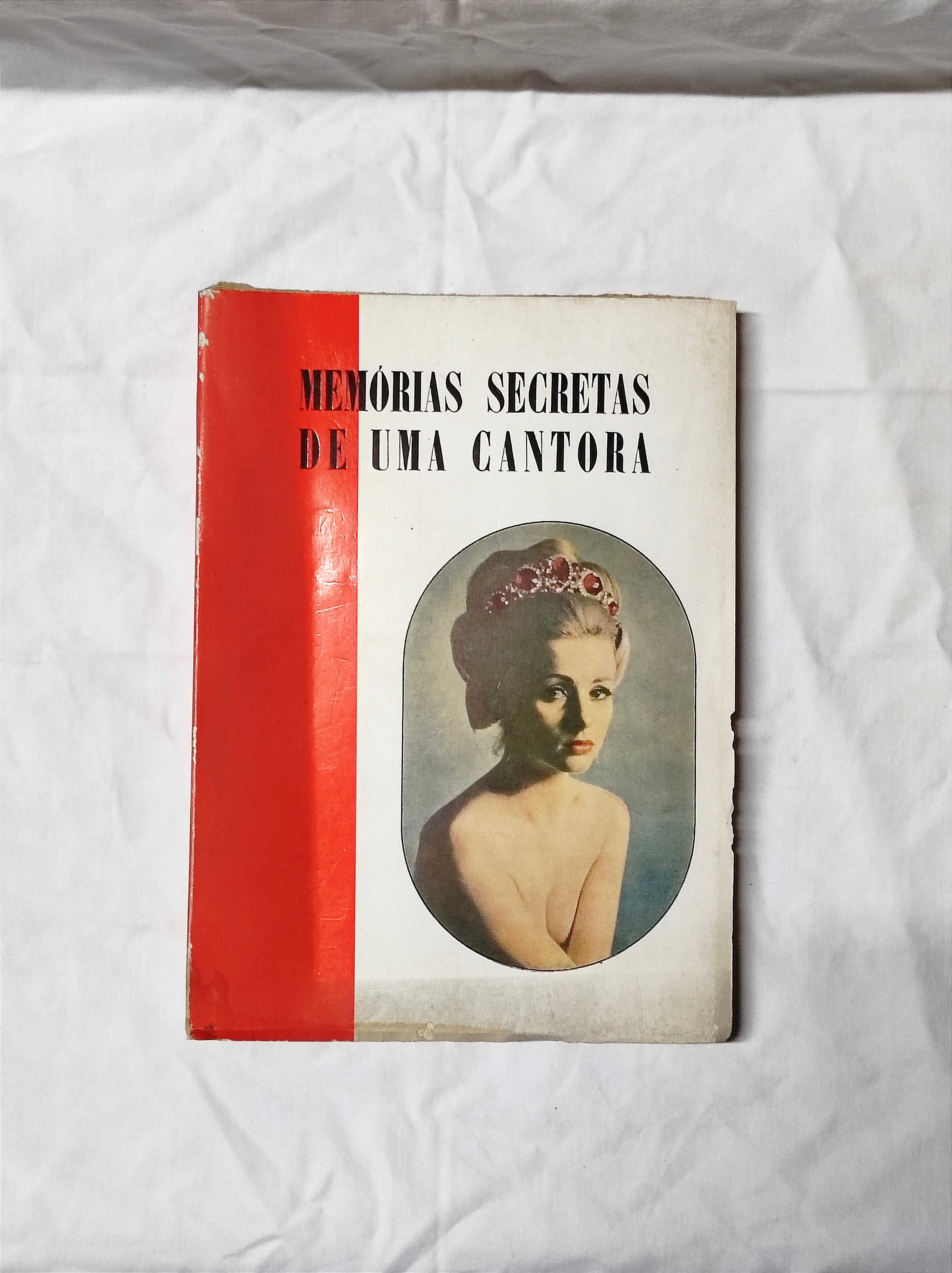 Livro Memórias de Uma Cantora - W. Devrient - literatura erótica