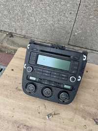 Radio duże 2 din ramka panel klimatyzacji Vw golf 5 03-09