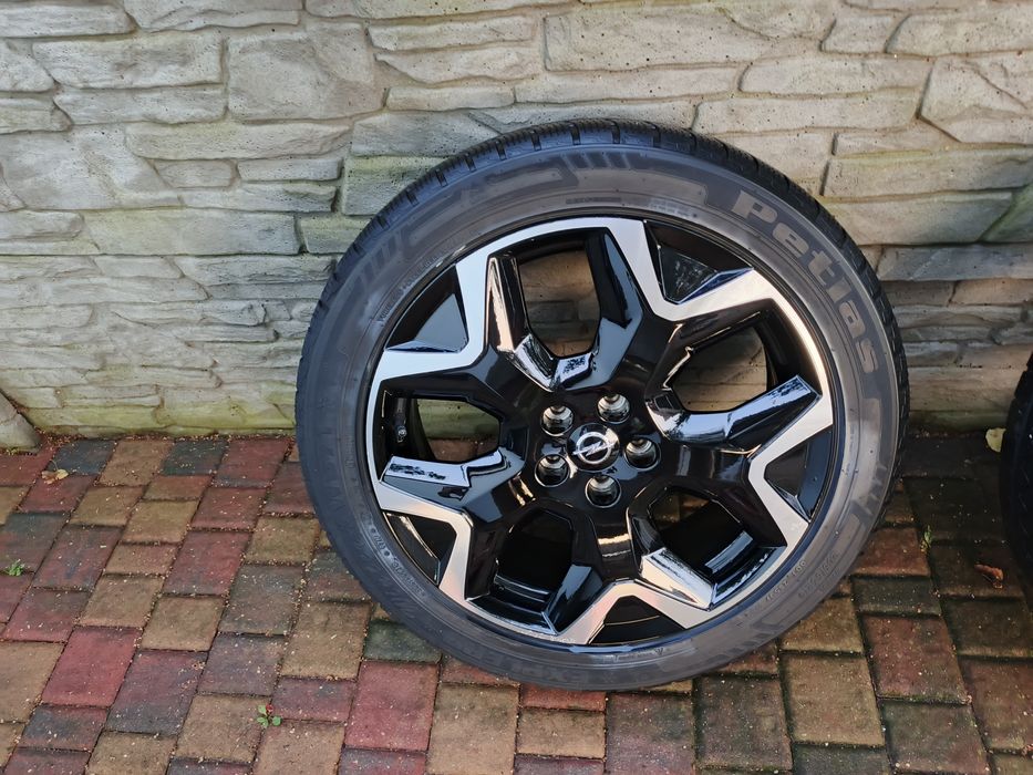 Koła felgi aluminiowe 19 5x108 z oponami zimowymi 205/55 19 Opel Peuge