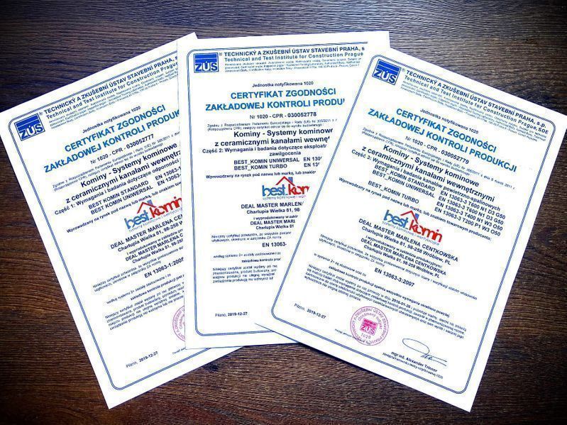 Komin ceramiczny BestKomin KW fi 200 10m KOMPLETNY OCIEPLONY SYSTEM