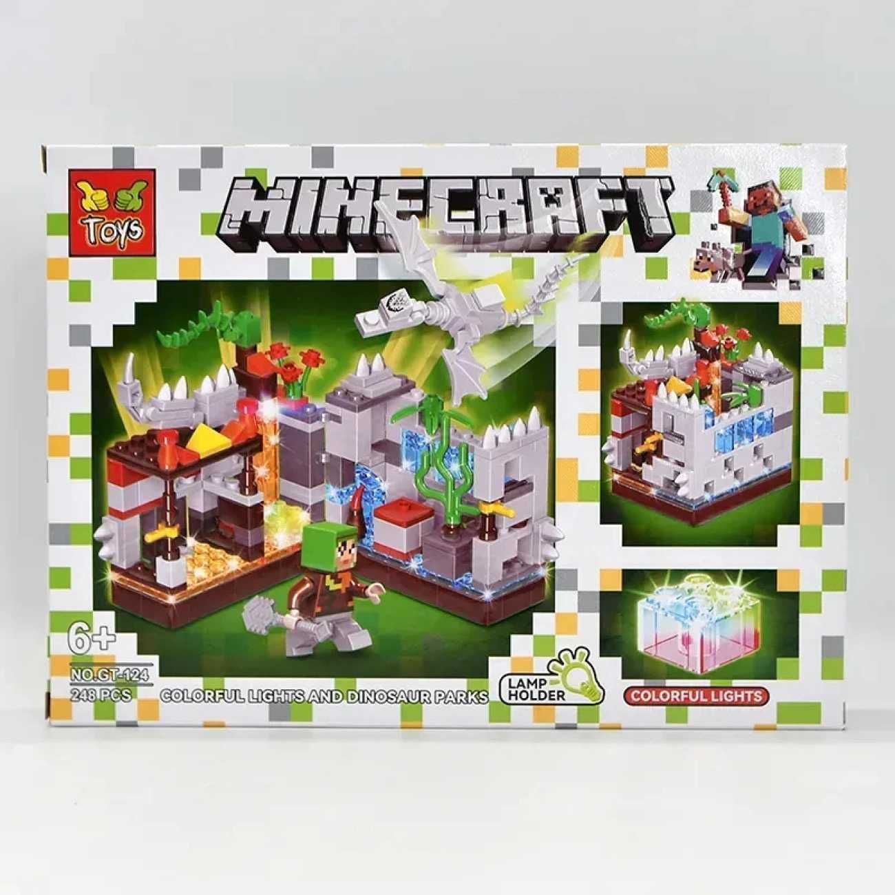 Дитячий набір Minecraft "Гірський печерний комплекс" 248 елементів
