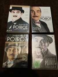 Várias séries Poirot em DVDS