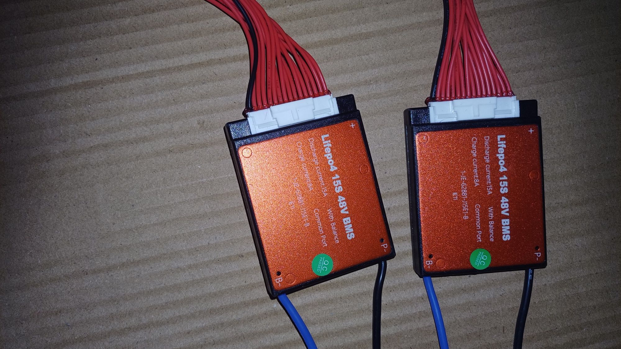 Плата bms 15s 48v 15a lifepo4