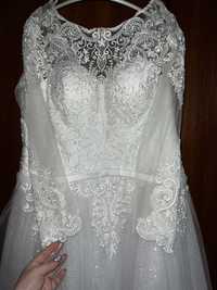 Весільна сукня,свадебное платье,на пишні форми,великі груди