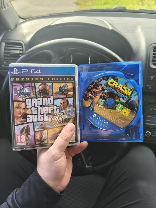 Ігра Gta V, Crash bandicoot на Play Station 4 Обмін! Продаж!