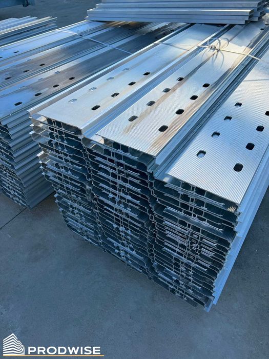 Profil ( panel ) aluminiowy podłogowy do autolawety, przyczep 2100 mm