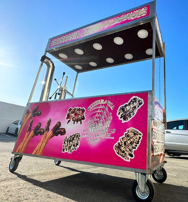 Fabrico de Carrinhos De Churros - Pipocas