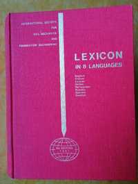 Léxico em 8 idiomas termos técnicos de Engenharia e Mecânica de Solos