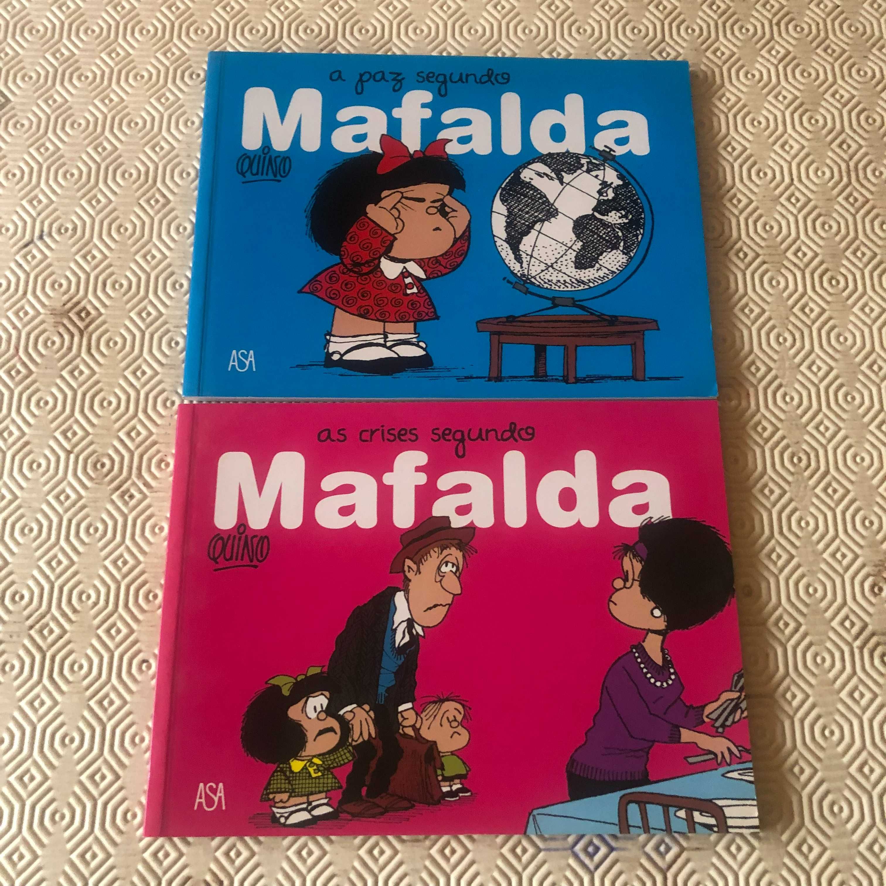 BD Mafalda - A Paz e as Crises