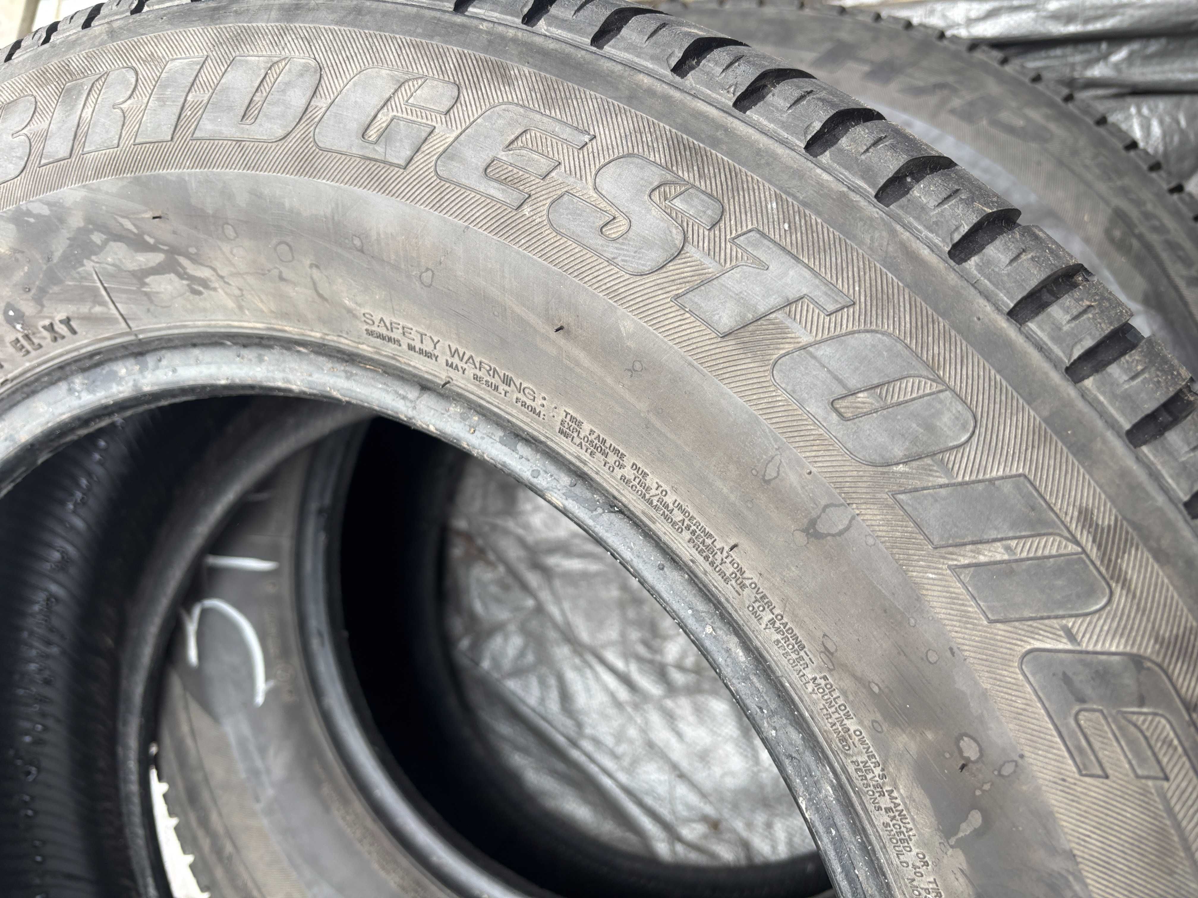 265-60-R18 BRIDGESTONE DUELER 4штуки летняя резина GERMANY 2023
