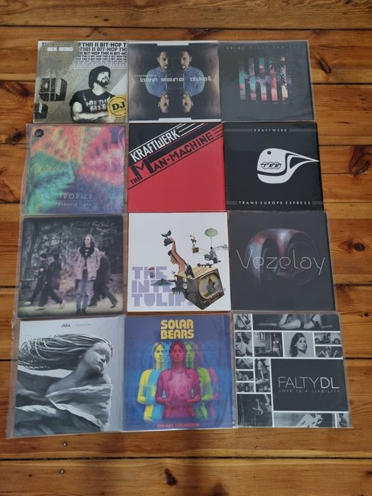 Płyty winylowe Lp kolekcja elektronika IDM trip hop ,42 sztuki
