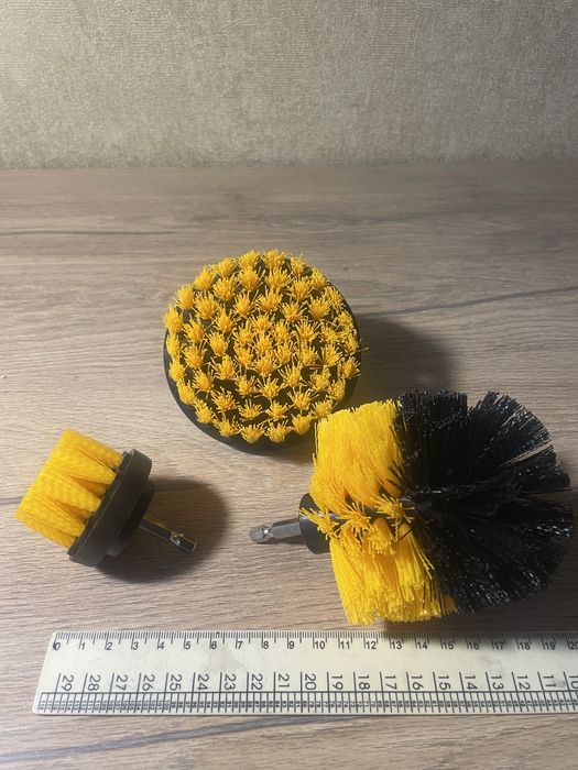 Набор щеток для уборки на шуруповерт