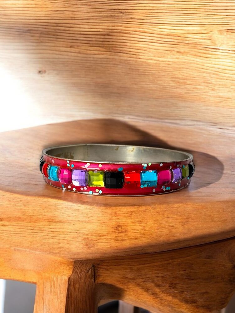 Hot Pink Power | Bracelet | Handmade in India