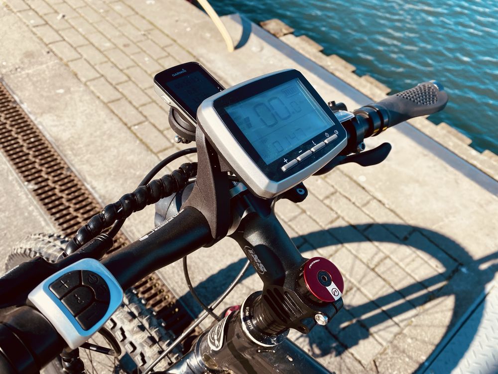 Rower elektryczny Trek konwersja TSDZ2