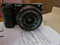 Aparat Sony a6000 z obiektywem