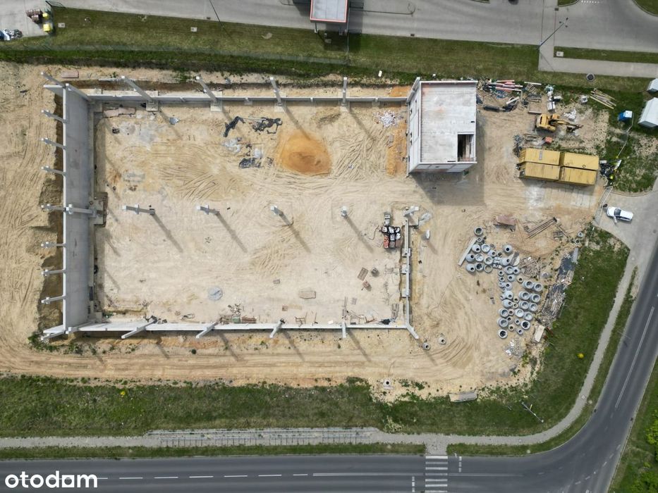 Będzin - teren inwestycyjny 1,64h z rozpoczętą budową