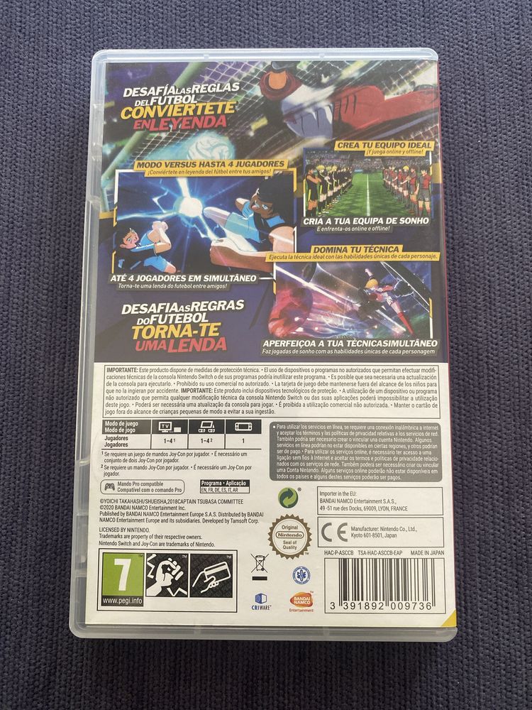 Jogo Captain Tsubasa Rise Of New Champions Nintendo Switch Usado