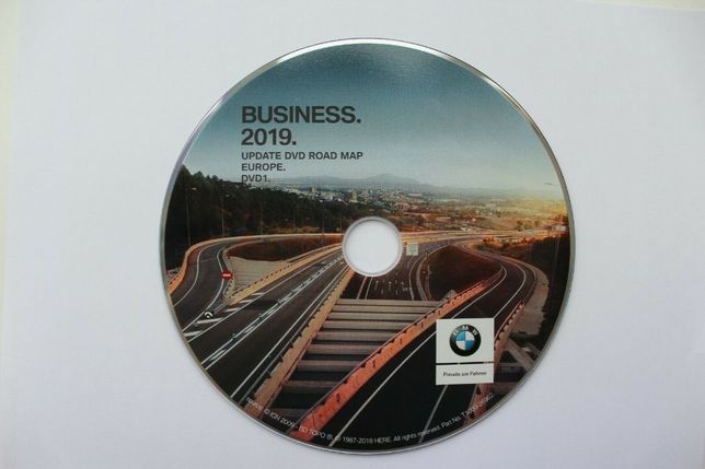 BMW - DVD's Atualização GPS CCC Road Map BUSINESS Europa 2019