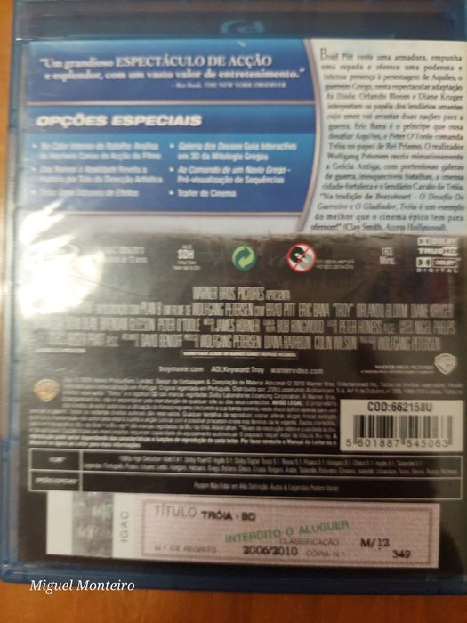 Filme bluray troia