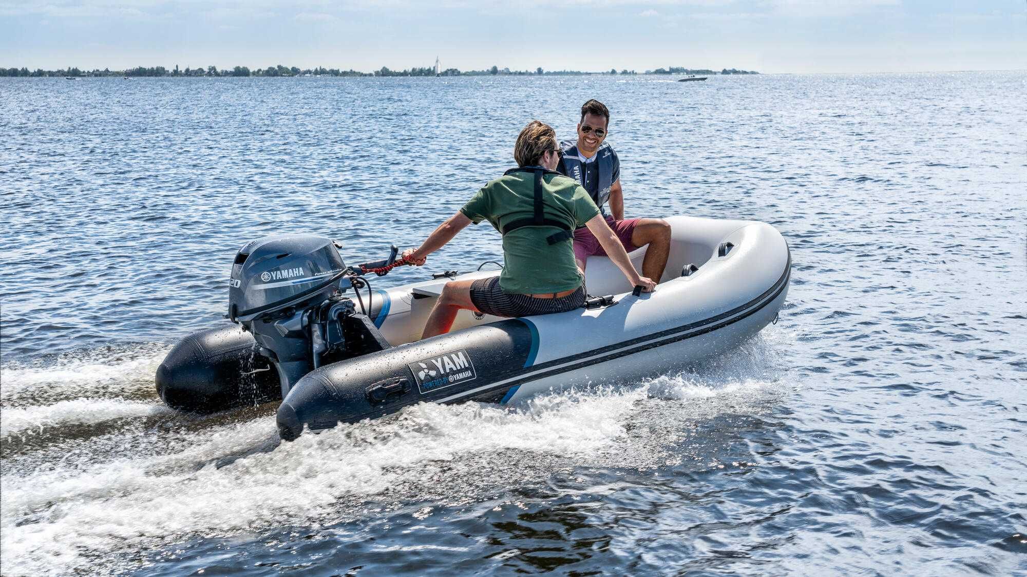 Ponton Yamaha YAM 340S Aluminiowa podłoga Dostępny na zamówienie !