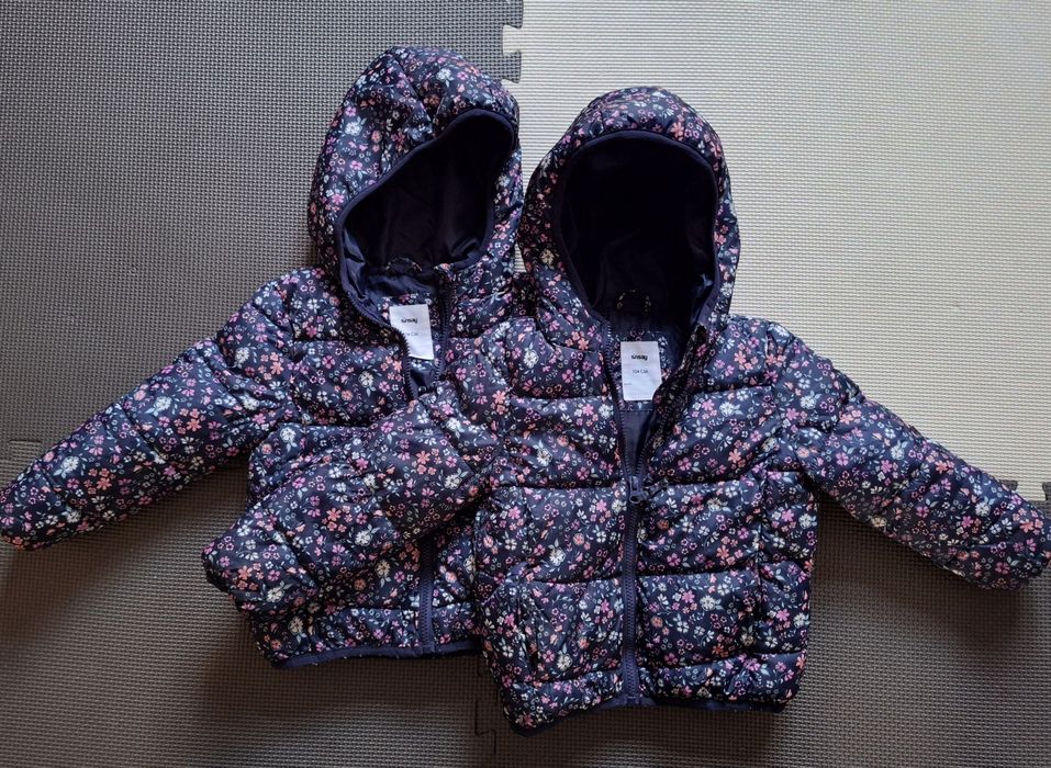 Kurtki dla bliźniaczek bliźniaczki