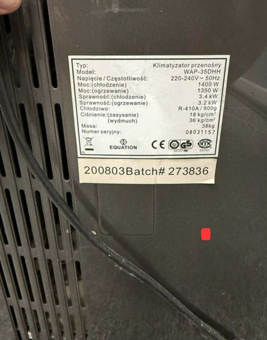 Klimatyzator pokojowy