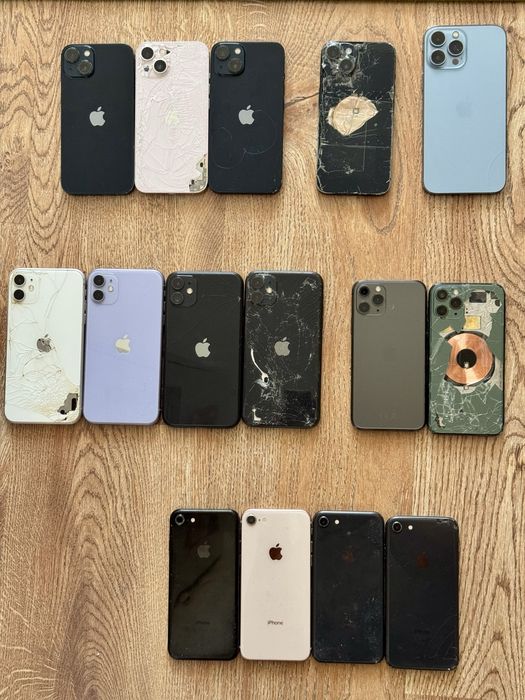Лот Iphone 15 pro, 14 pro/14, 13pm, 11, 11 pro/pro max, Xr, 8/8 plus