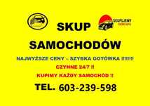 SKUP AUT, Skup Samochodów - Osobowych, Dostawczych - Szybka Gotówka !!
