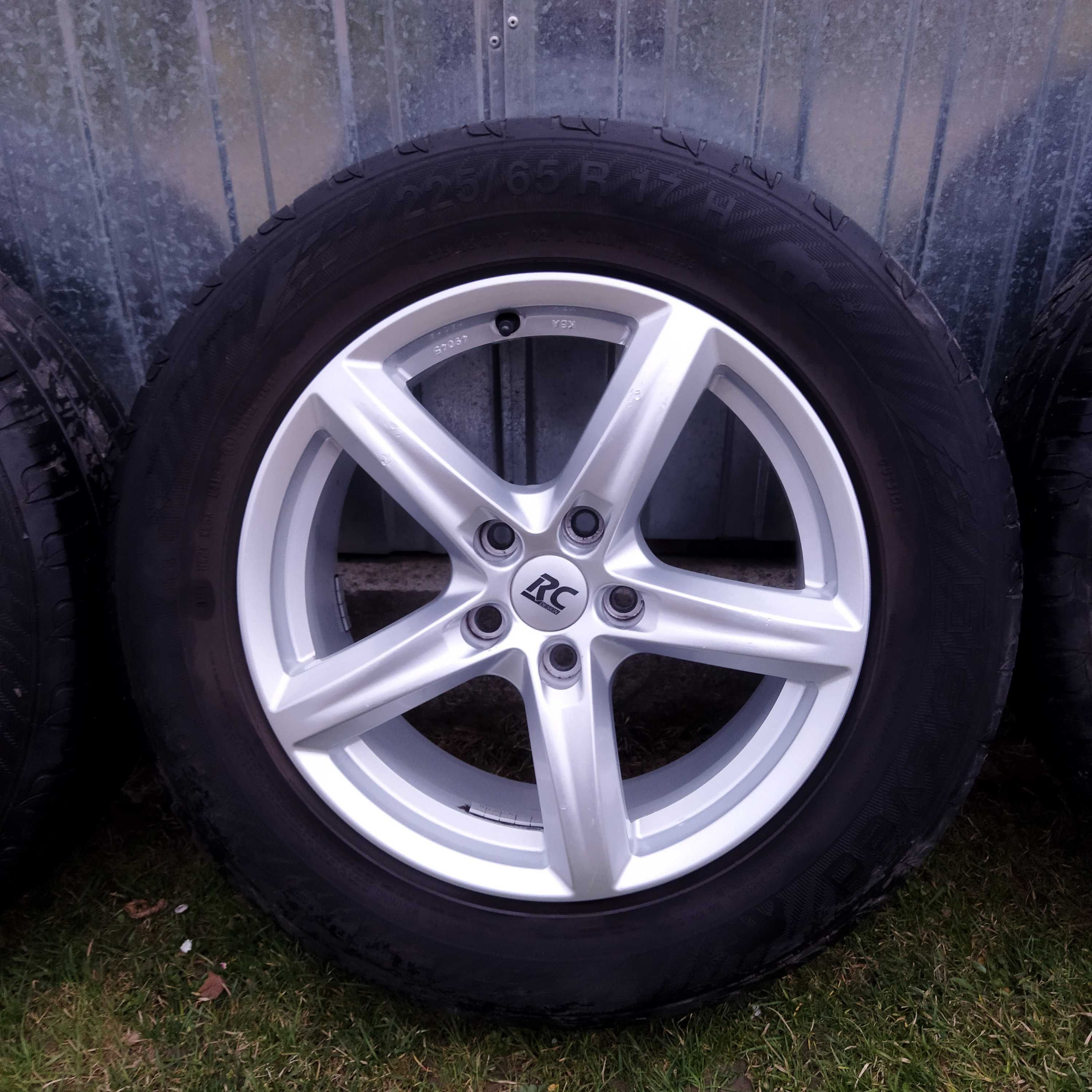 Koła alufelgi 17" honda CRV toyota rav4 hyundai ix35 kia sport 5x114,3