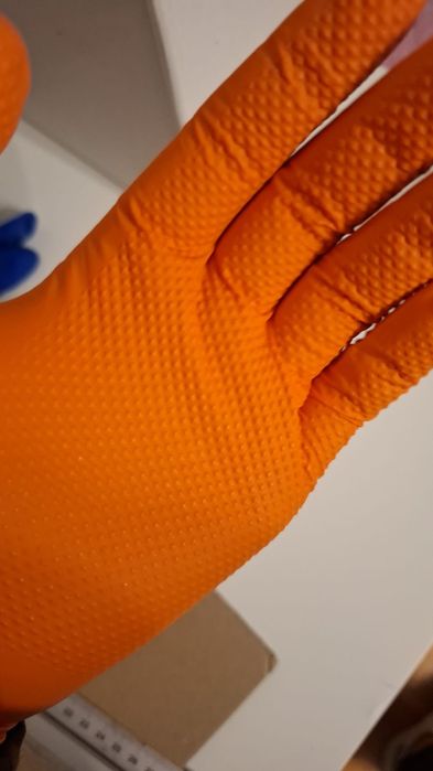 Rękawiczki nitrylowe grip super mocne