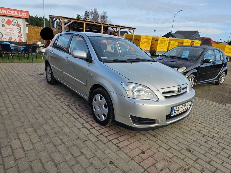 Toyota Corolla 2005r/1.4diesel/90KM/opłaty aktualne/klima/okazja