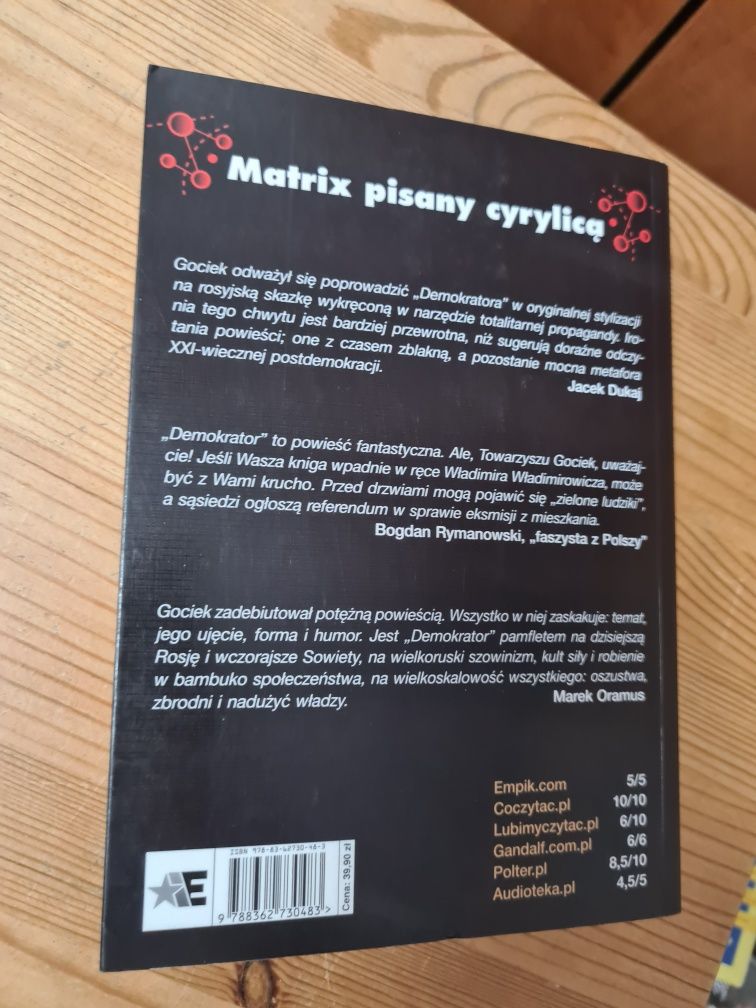 Demokrator - Piotr Gociek Matrix pisany cyrylicą ~