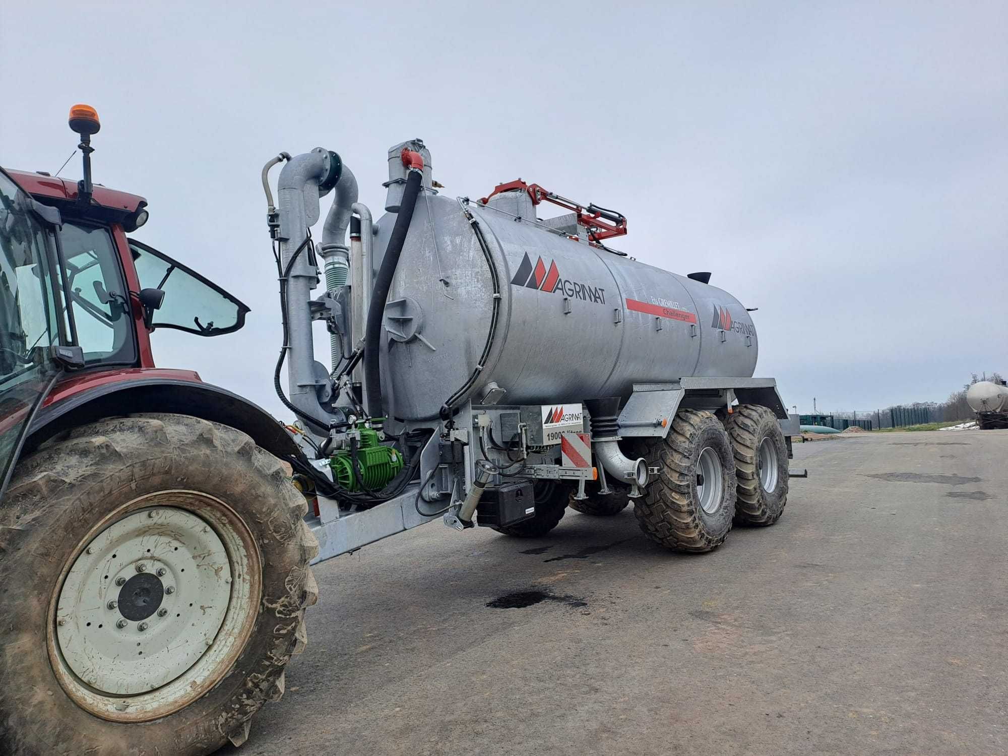 wóz asenizacyjny beczka na gnojowicę belgijski producent