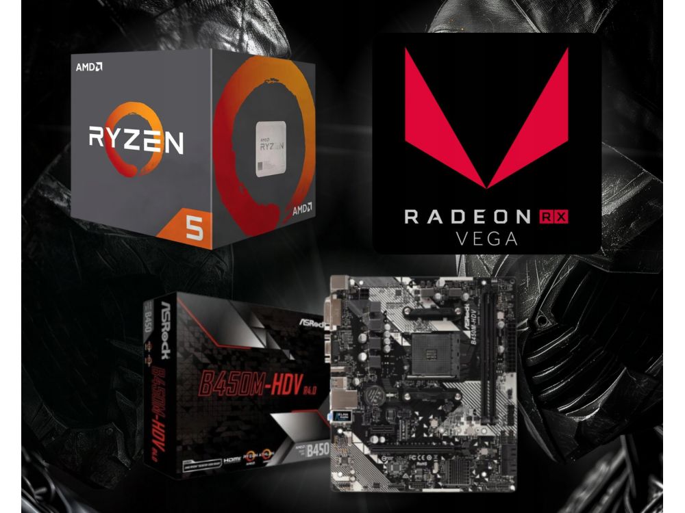 Komputer stacjonarny BSG Venom V7 AMD Ryzen 5 16GB 512SSD Win11 Pro