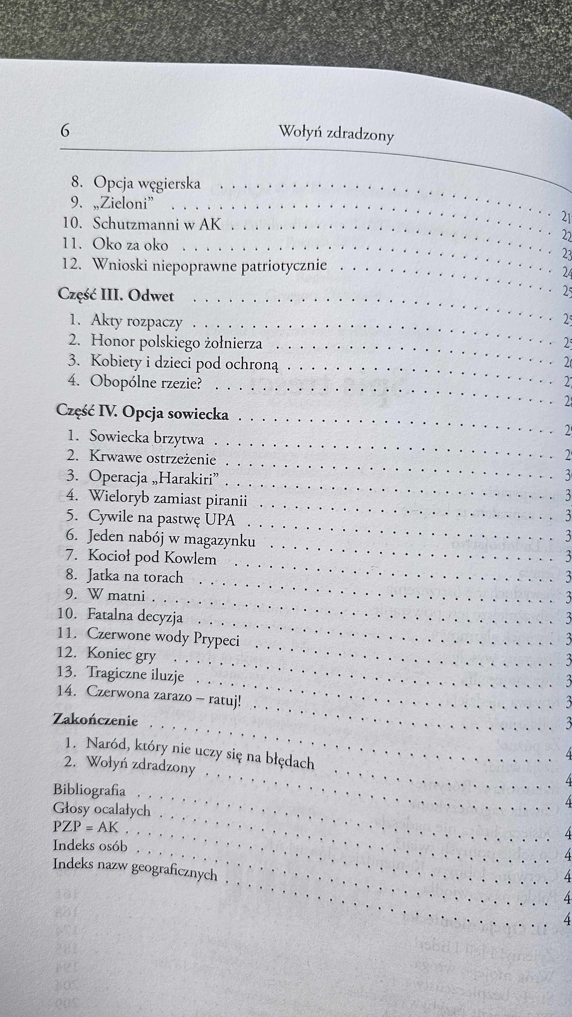 A5 Wołyń zdradzony Piotr Zychowicz Rebis 2019 BDB SPIS
