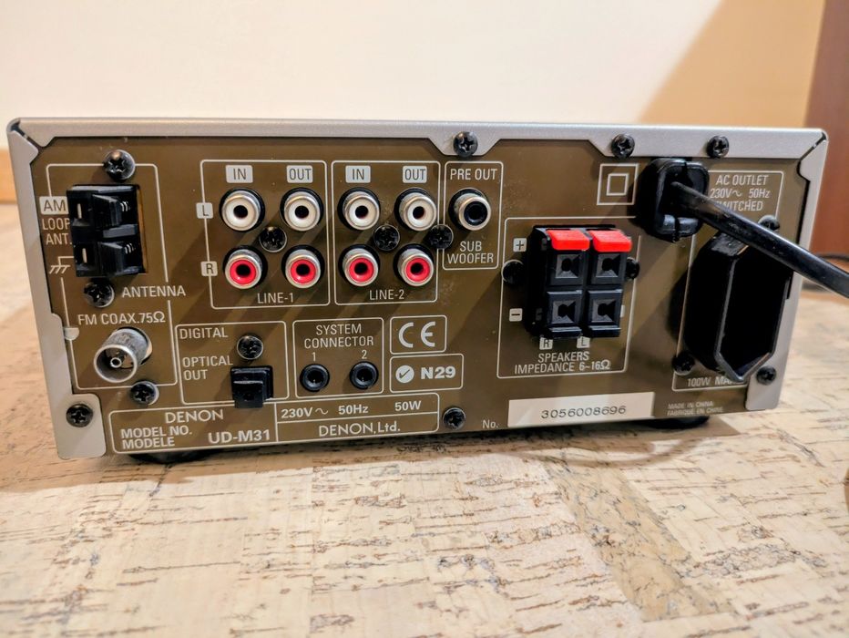 Denon UD-M31 mini zestaw Hi-Fi - idealny - jak Yamaha Pianocraft