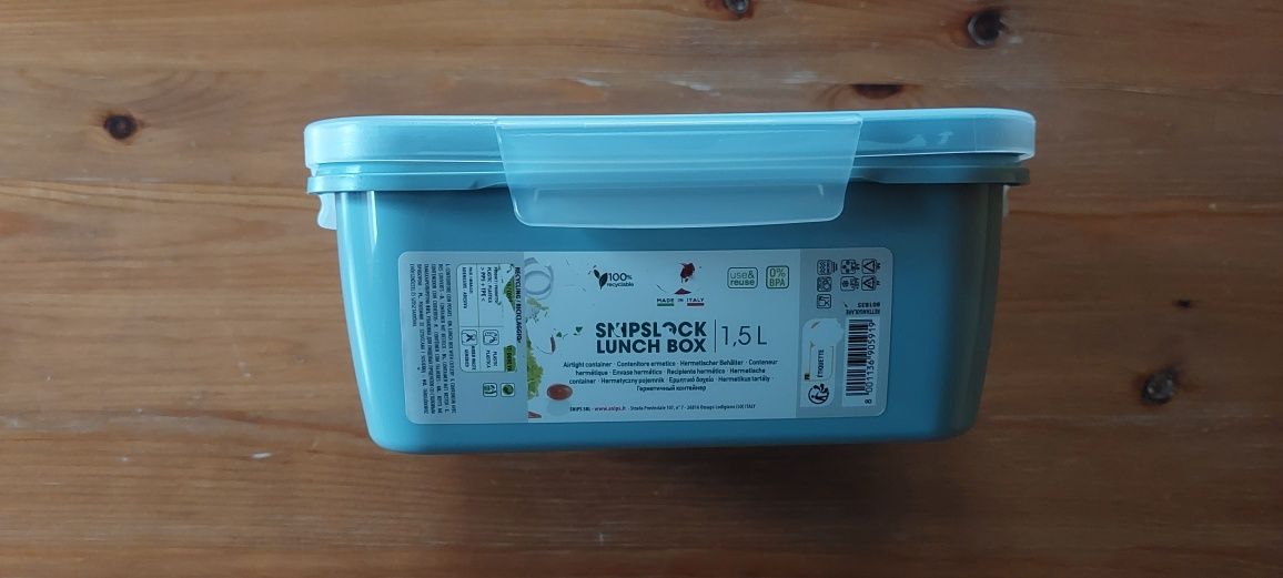 Lunch Box, Snipslock 1,5 L