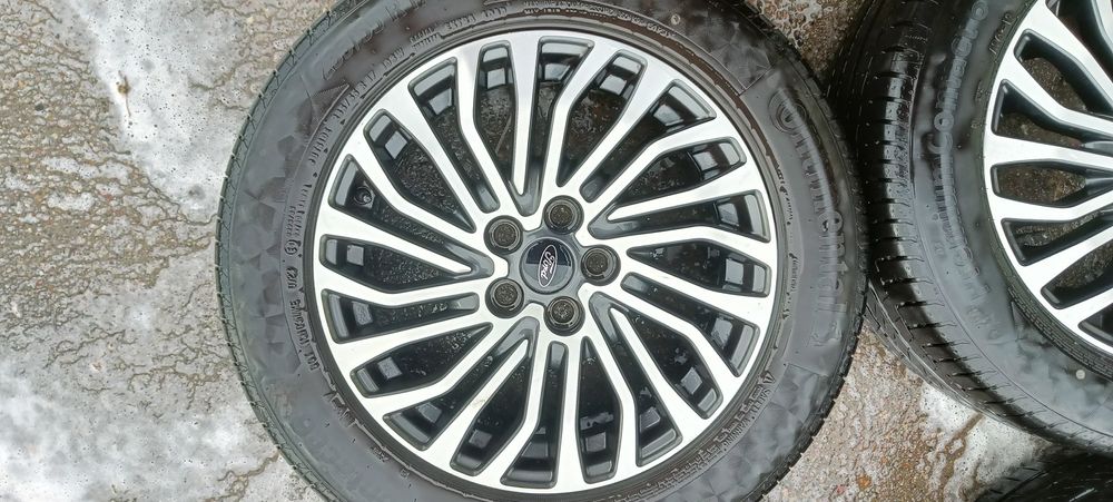 Felgi17 5*108 oryg Ford Kuga S-Max czujniki opona lato 6mm 2023r kpl