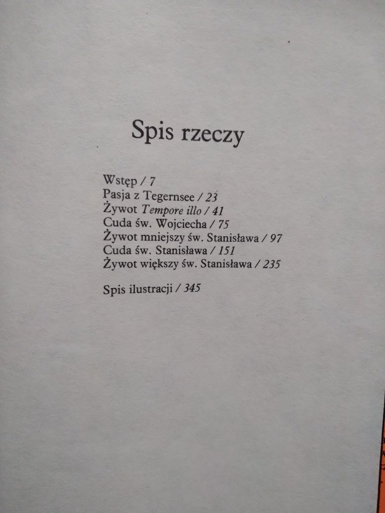 Średniowieczne żywoty i cuda patronów Polski- praca zbiorowa