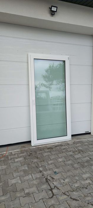 OKNA UŻYWANE - Drzwi Balkonowe 109x219 - z NIEMIEC - Dowóz