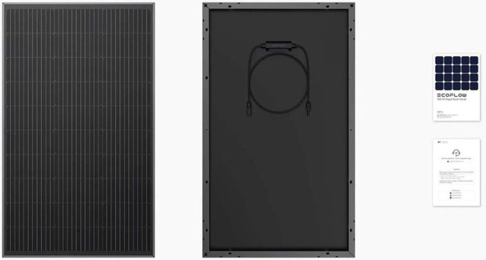 Набір сонячних панелей стаціонарних EcoFlow 2*400 Solar Panel