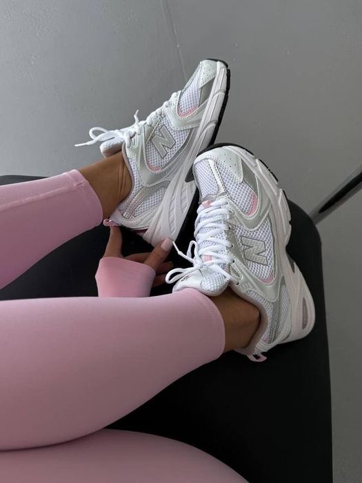 Кросівки Жіночі Nb 530 Pink, Нб 530 рожеві, трендові кросівки
