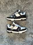 ButyBlack LouisVuitton LvDamskie i MęskieCasualoweTrampki Trainer,43