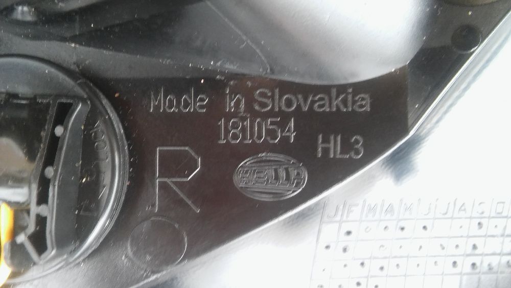 VW Golf 6,VI,od 09 r,CABRIO,lampa tył,LED,prawa,lewa w błotnik,Hella